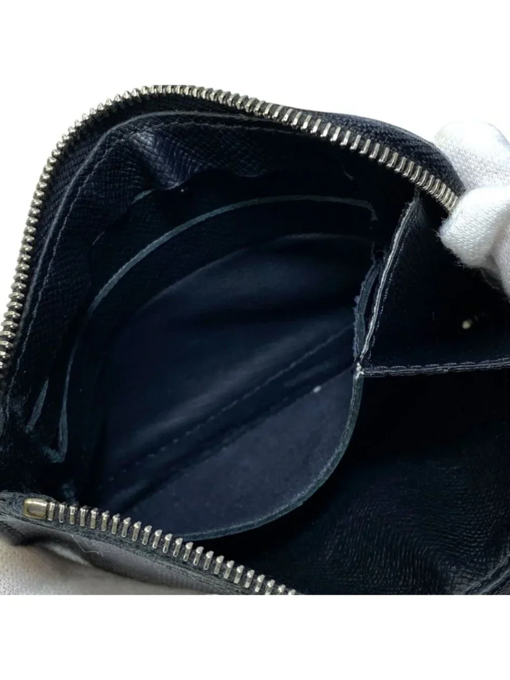 Louis Vuitton Zippy Coin Purse Damier Graphite Gray Black Practicality Compact